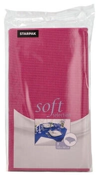 Papstar Starpak Vlies Tischdecke "soft selection" 120 x 180 cm fuchsia (10 Stück)