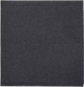 Papstar Servietten "DAILY Collection" 1/4-Falz 24 x 24 cm schwarz (900 Stück)