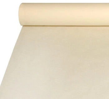 Papstar Starpak Airlaid Tischdecke, stoffähnlich 20 x 1,2 m creme (2 Rolle)