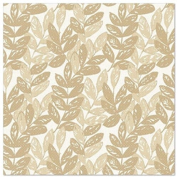 Papstar Servietten "ROYAL Collection" 1/4-Falz 40 x 40 cm sand "Nature" (250 Stück)