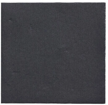 Papstar Servietten "DAILY Collection" 1/4-Falz 32 x 32 cm schwarz (900 Stück)