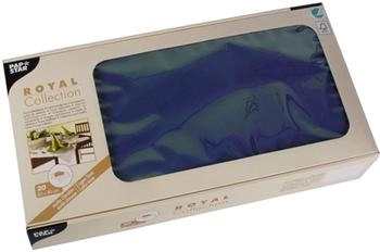 Papstar Tissue Mitteldecken"ROYAL Collection" 80 x 80 cm dunkelblau (100 Stück)