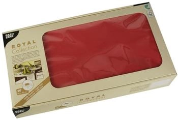 Papstar Tissue Mitteldecken"ROYAL Collection" 80 x 80 cm rot (100 Stück)