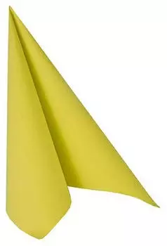 Papstar Servietten "ROYAL Collection" 1/4-Falz 40 x 40 cm limonengrün (250 Stück)