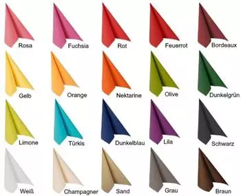 Papstar Servietten "ROYAL Collection" 1/4-Falz 40 x 40 cm nektarine (250 Stück)