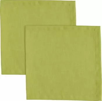 Erwin Müller fleckabweisende Serviette Madrid im 2er-Pack 40x40 cm apfelgrün
