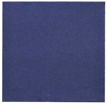 Papstar Servietten DAILY Collection 1/4-Falz 32 cm x 32 cm dunkelblau