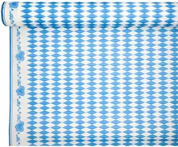 Papstar Tischdecke, stoffähnlich, Airlaid 25 m x 1,18 m Bayrisch Blau
