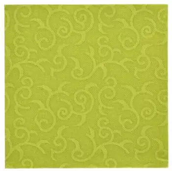 Papstar Servietten ROYAL Collection 1/4-Falz 40 cm x 40 cm olivgrün Casali