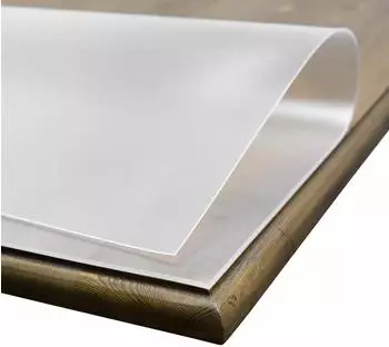 Beautex Folie 2 mm transparent und matt Tischdecke Schutzfolie Tischschutz (1-tlg), Eckig 110x210 cm