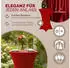Detex Stehtischhusse Stretch Bordeaux Ø60-65cm 2er Set (996379)