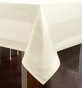 texpot Tischdecke Atlaskante sekt Vollzwirn (1-tlg) Quadratisch 130x130 cm