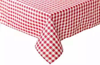 texpot Tischdecke kariert Landhausstil Bauernkaro (1-tlg) rot-weiß kariert, Rechteckig 130x220 cm
