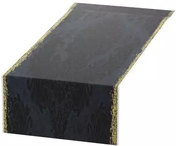 Duni T&ecirc;te-&agrave;-T&ecirc;te Tischl&auml;ufer Dunicel Royal Black 40x2400cm