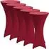 Beautissu Stehtischhusse Stretch, konisch, 70x110cm, 5er-Set
