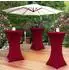 Beautissu Stehtischhusse Stretch, konisch, 70x110cm, 5er-Set