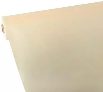 Papstar Tischdecke soft selection Vlies, creme, 25x1,18m (82340)