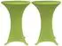 vidaXL Stretch-Tischhussen 4 Stk., 80cm, grün (279089)