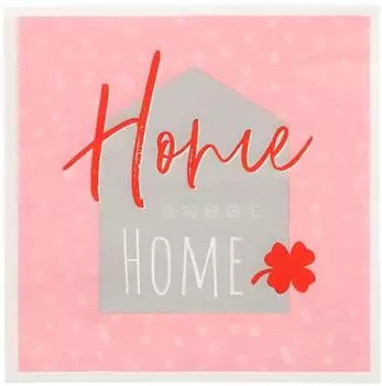 Papstar Servietten "Sweet Home" 3-lagig 33x33cm, 200 St&uuml;ck (37096)