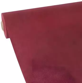 Papstar Tischdeckenrolle "soft selection" Vlies bordeaux 40m x 0,9m (85549)
