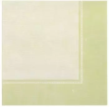 Papstar Royal Collection "Linum" Servietten 40x40cm 1/4-Falz hellgrün, 160 Stück