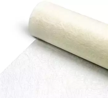 Deko AS Sizoflor Tischband sahnewei&szlig; 60cm, 25m Rolle (60 001-R)