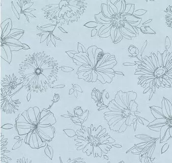 d-c-fix Manhattan Palmas Tischdecke 130x160cm, grau (F2315111)
