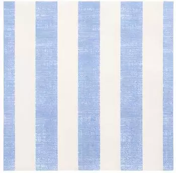 Papstar Royal Collection "Lines" Papierservietten 40x40cm blau, 1/4-Falz, 160 Stk