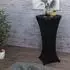 MCW J30 Stehtischhusse Stretch Ø60cm, schwarz (800000500463)