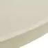 vidaXL Stehtisch-Stretchhusse Ø80cm cremefarben, 2er-Set (241209)