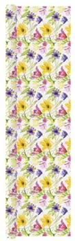 Home Fashion Tischtuchrolle "Blumenwiese" Airlaid 490x118cm (0130-1416)