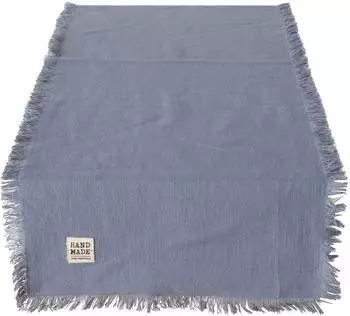 Boltze Lenea Tischl&auml;ufer Baumwolle, grau, 40x140cm