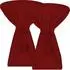 Beautissu Premium Stehtischhusse bordeaux, Ø 60-65cm, 2er-Set (60x145cm)
