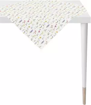 Apelt Happy Easter Mitteldecke 88x88cm, Baumwolle/Polyester, bunt (6905)