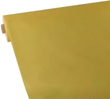 Papstar Tischdecke „soft selection plus" Vlies gold 25m x 1,18m (86048)