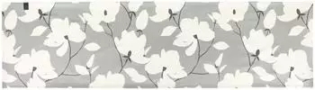 Sch&ouml;ner Wohnen Fleur Tischl&auml;ufer 40x150cm, Baumwolle, hellgrau (71362-010-40-150)