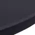 vidaXL Tischhusse Stretch 80cm anthrazit, 2 Stk. (131430)