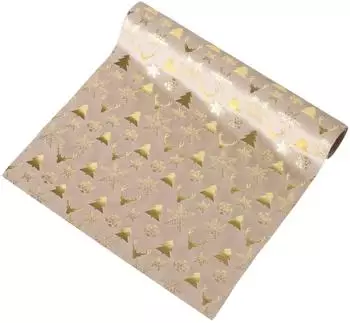 Boltze Naina Tischl&auml;ufer Weihnachtsmotiv, Polyester, 152x35cm