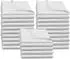 ZOLLNER Stoffservietten 25er-Set 100% Baumwolle 50x50cm weiß (00000605-050050-25)