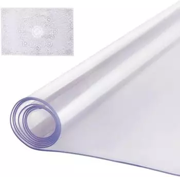 VEVOR PVC-Tischfolie transparent 1016x2032mm, 2mm St&auml;rke