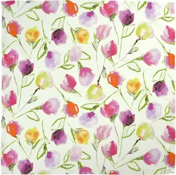 Sander Mitteldecke Fresh Tulip - Frühlings Tischdeko & Ostertisch modern, 85 x 85 cm