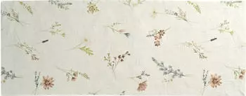 Sander Mitteldecke Tischläufer "Flam", bügelfrei Blumen, 40 x 100 cm