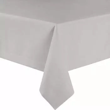 Sander Tischdecke "Loft", fleckabweisend Uni, stein, eckig | 135 x 170 cm