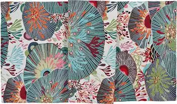 Sander Tischdecke Sea Flowers mehrfarbig 100 x 100 cm