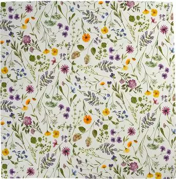Sander Tischdecke Wildblumen Muster - florale Tischwäsche 85 x 85 cm