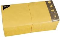 PAPSTAR - Serviette - Gr&ouml;sse 33 x 33 cm - Einweg - Gelb (Packung mit 250)