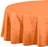 Orange: Erwin Müller Neuss Tischdecke oval 160x220cm