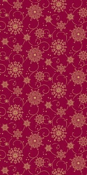 Mank Weihnachtsservietten Tischdeckenrolle Cristal 120x25cm 1 Stk. bordeaux