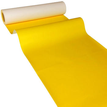 JUNOPAX 50m x 0,40m Papier Tischläufer sonnen-gelb