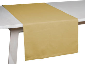 Pichler Textil Leinen Tischläufer Pure 50x150cm - Senfgelb
